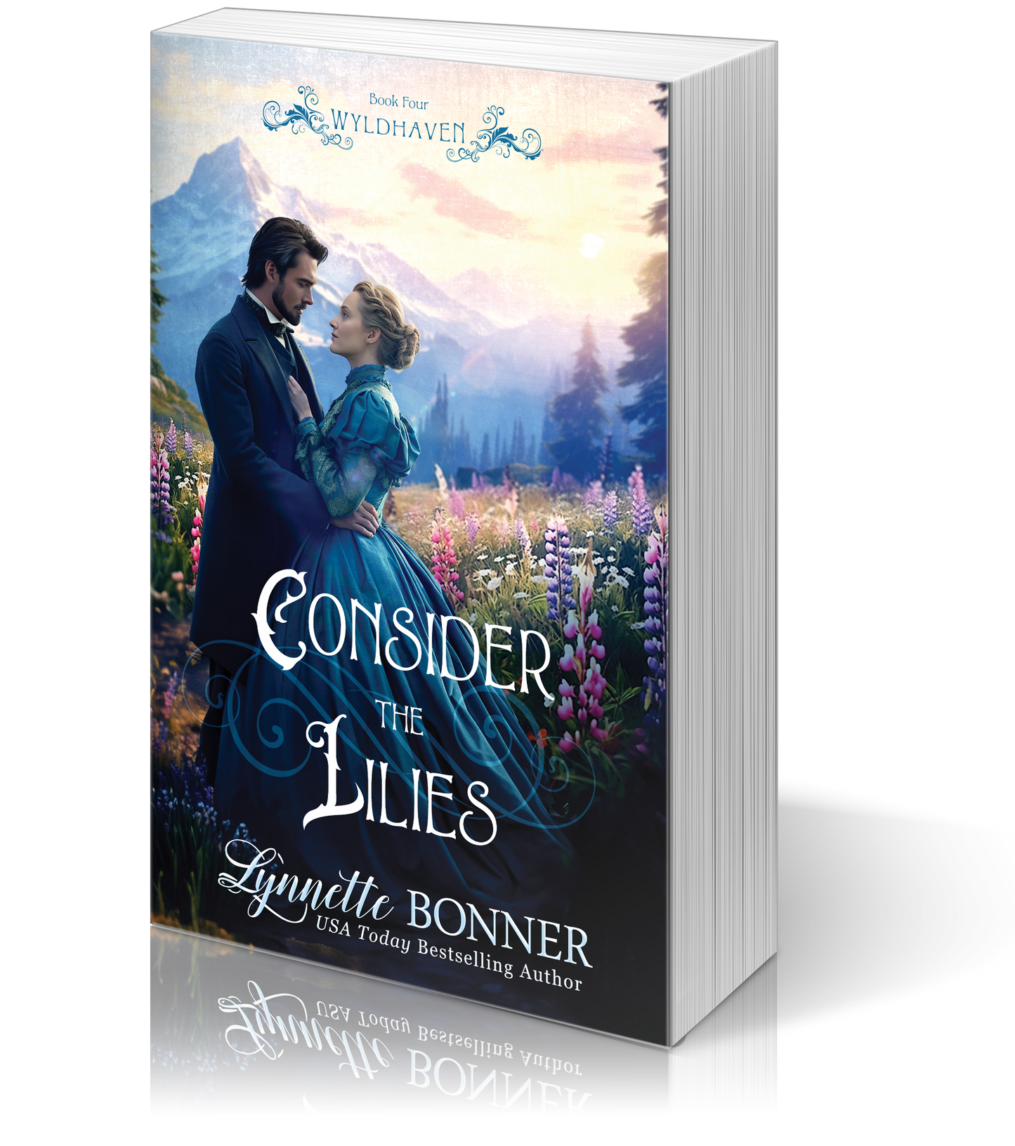 Paperback for Consider the Lilies, a Christian historical Western Romance