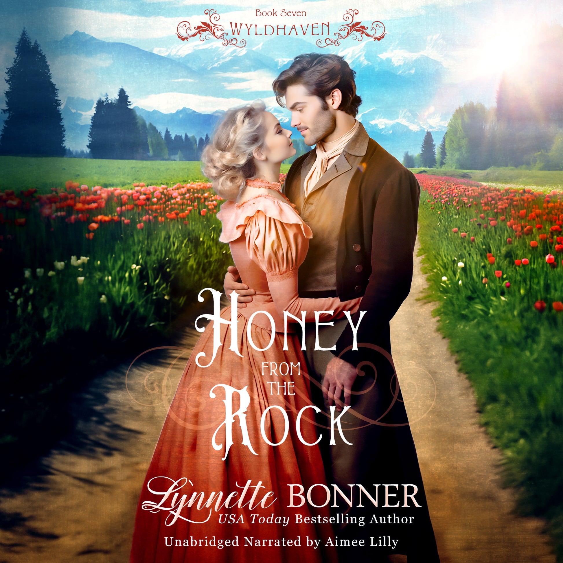 Audiobook for Honey from the Rock, a Christian historical Western Romance