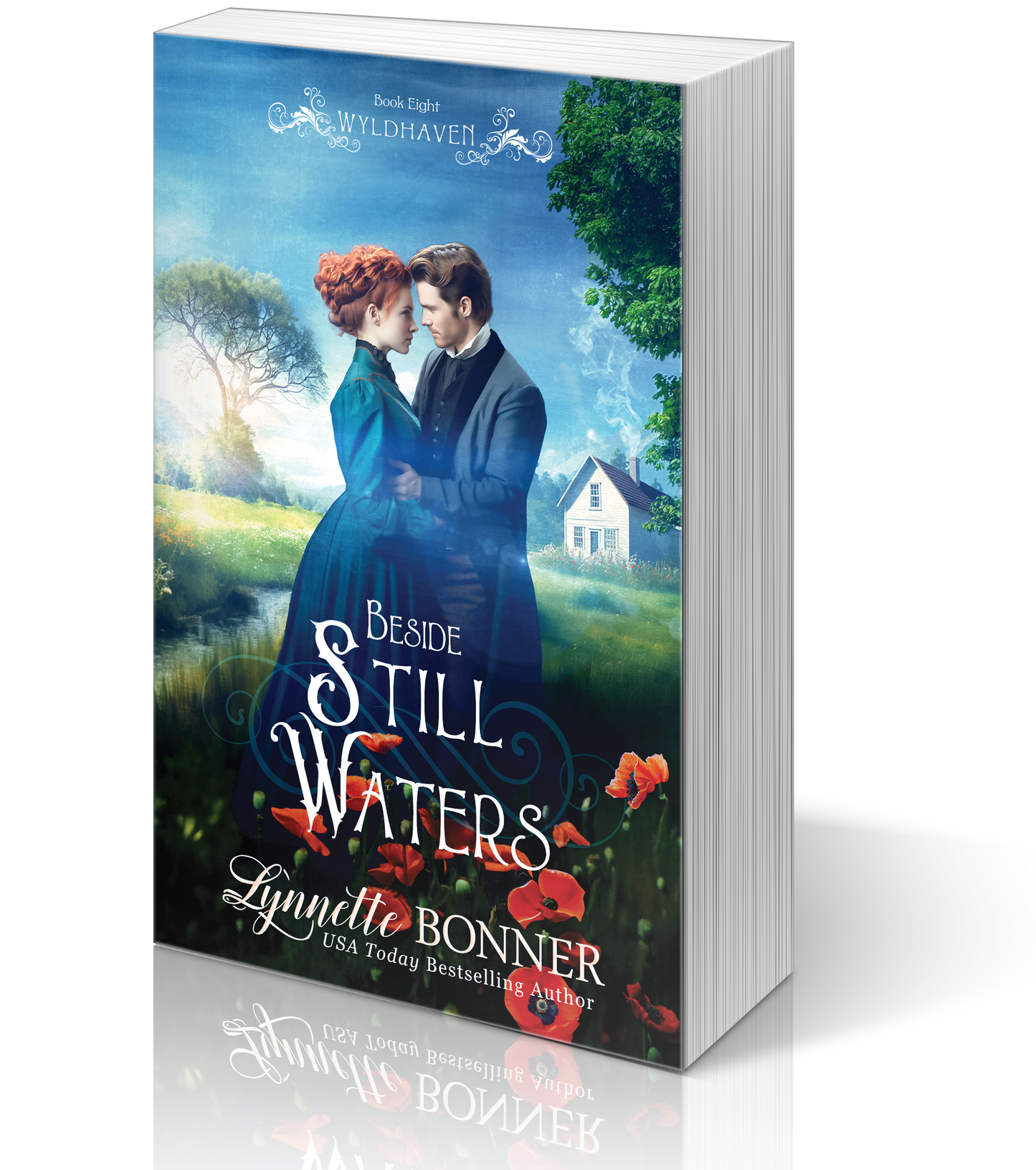 Paperback of Beside Still Waters, a Christian historical Western Romance