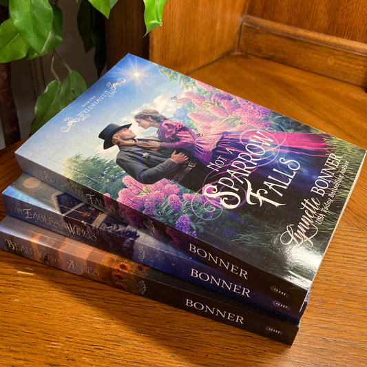 Paperbacks for Book 1-3 Wyldhaven Series - books in a stack
