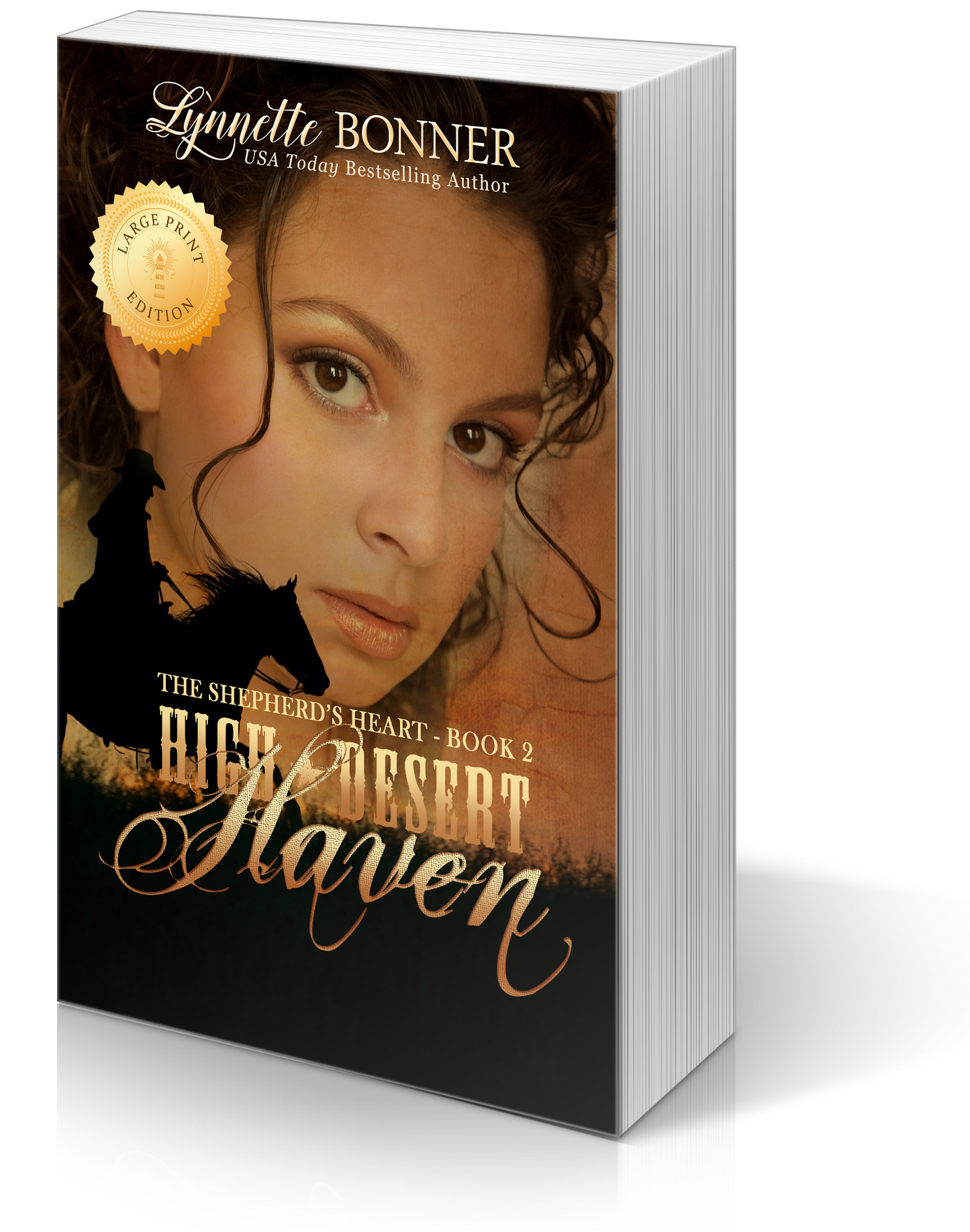 High Desert Haven - Large Print Edition - Paperback