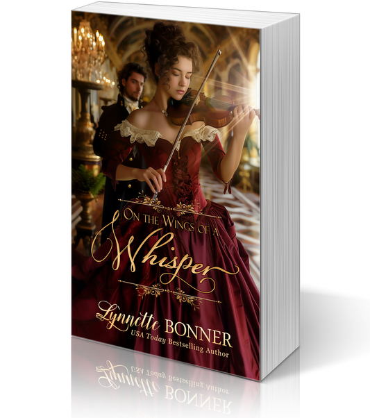 Paperback of On the Wings of a Whisper, a Christian historical Romance