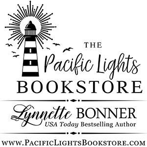 Pacific Lights Bookstore Logo