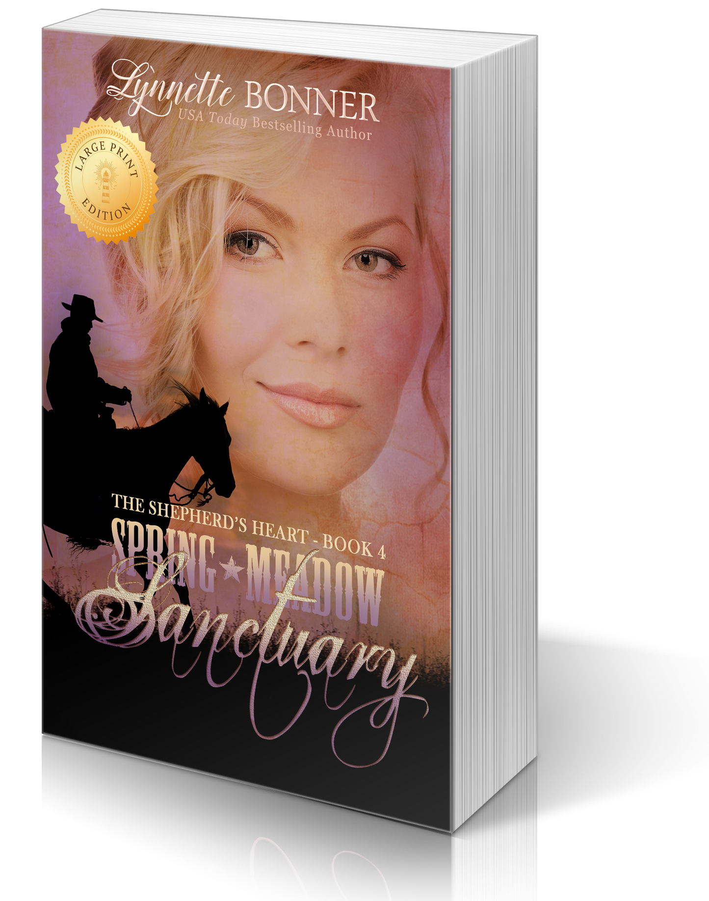 Spring Meadow Sanctuary - Large Print Edition - Paperback