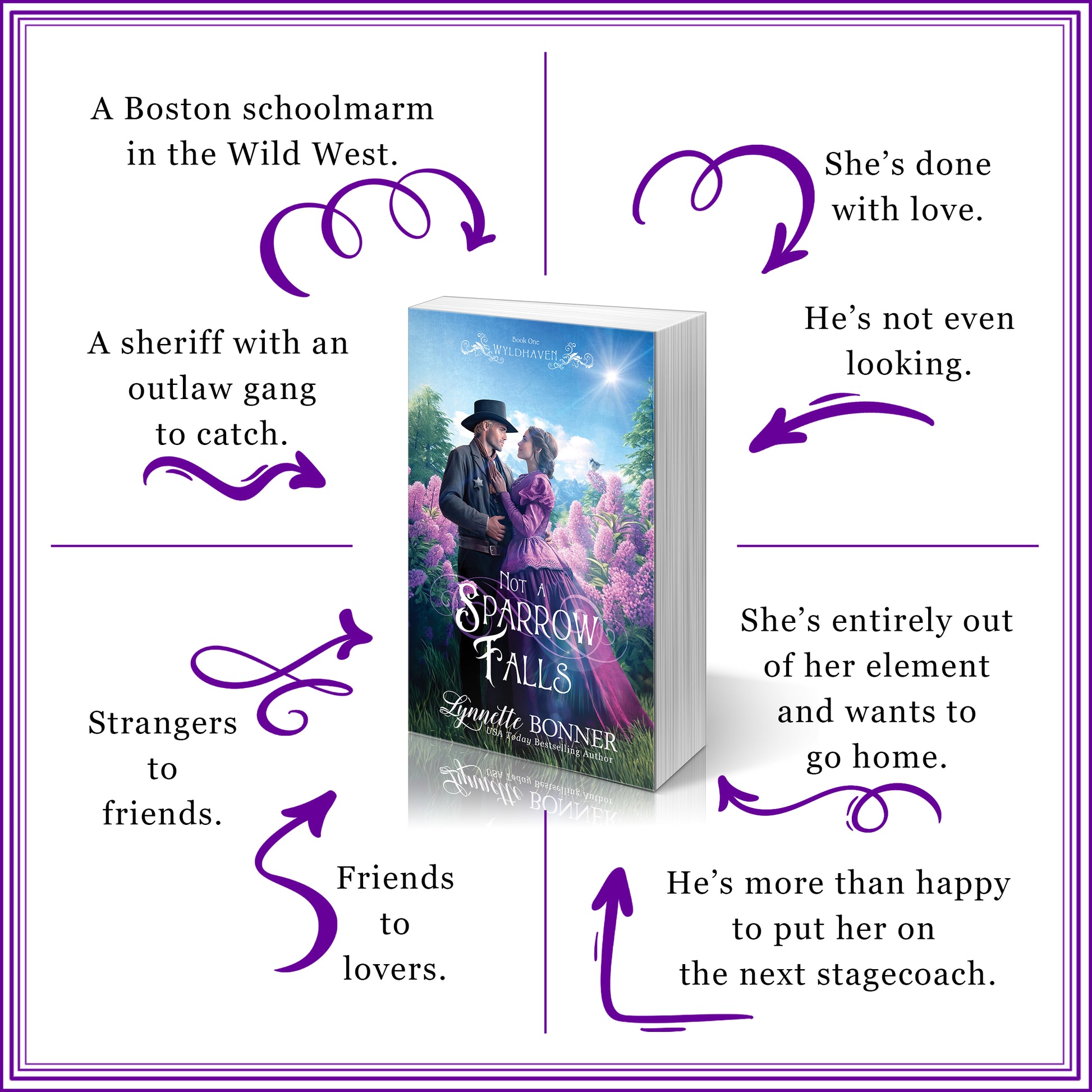 Tropes for Not a Sparrow Falls, a Christian historical Western Romance