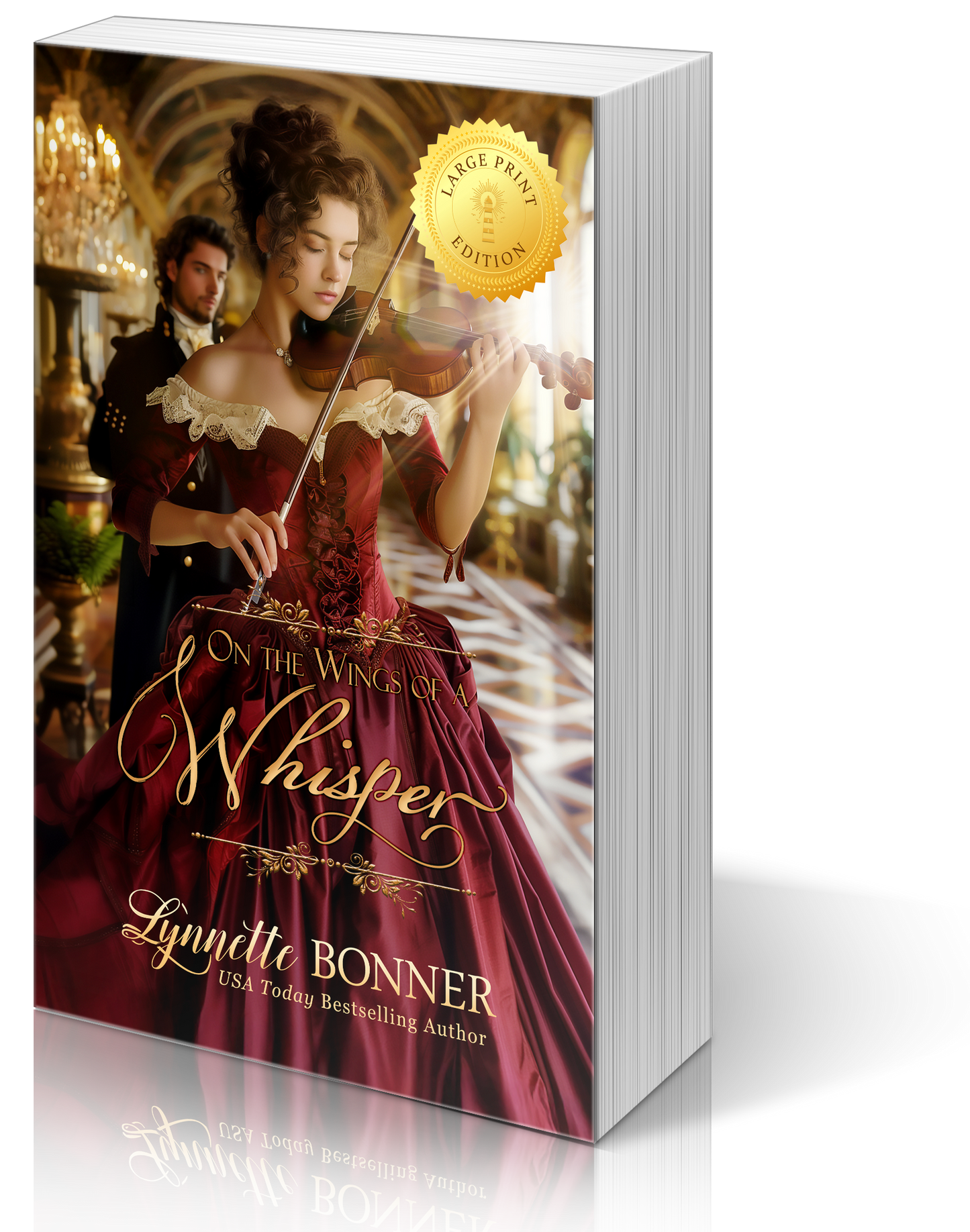 On the Wings of a Whisper - Large Print Edition - Paperback