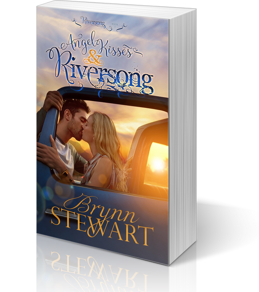 Paperback for Angel Kisses and Riversong, a Contemporary Christian Romance