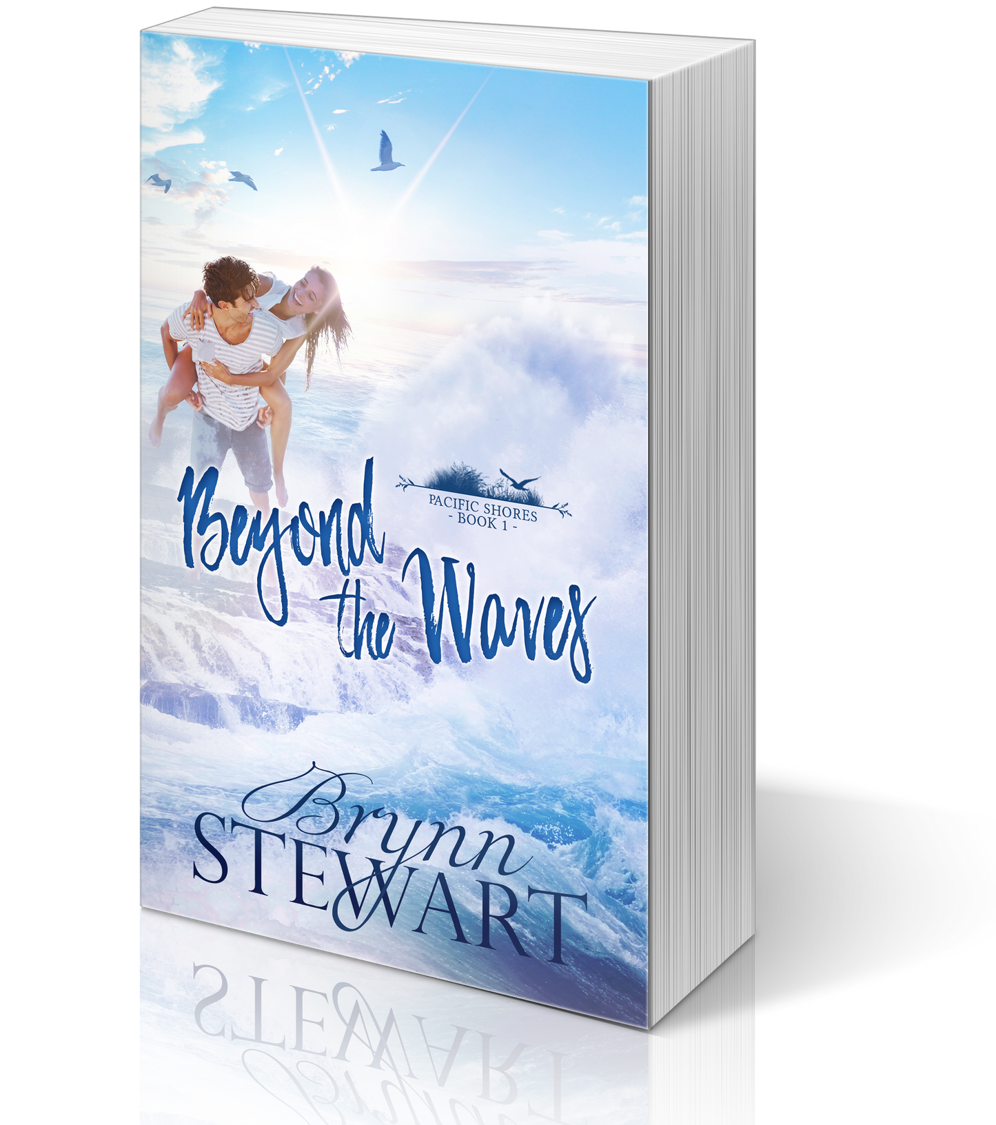 Paperback for Beyond the Waves, a Contemporary Christian Romance