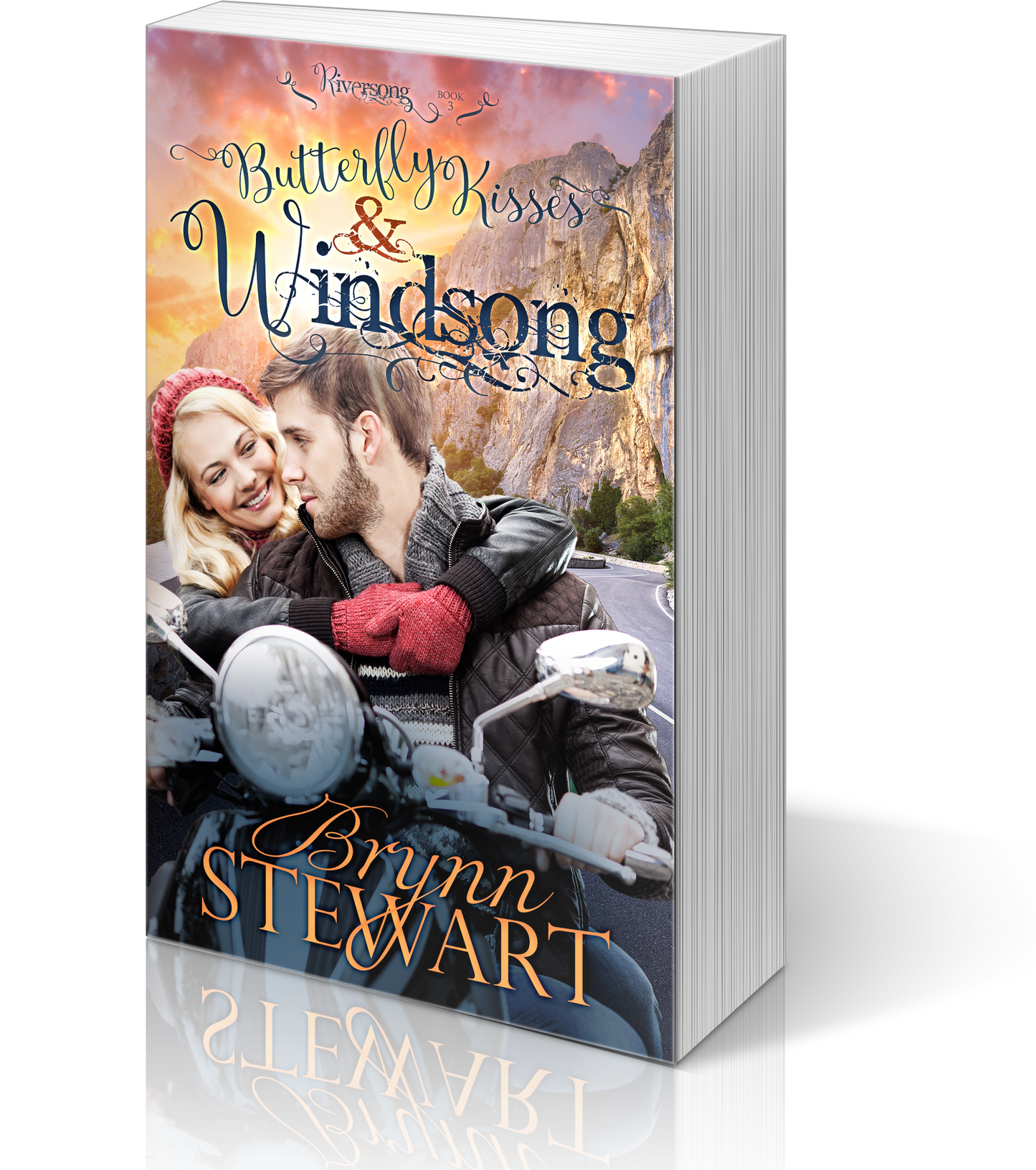 Paperback for Butterfly Kisses & Windsong, a Contemporary Christian Romance