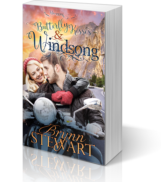 Paperback for Butterfly Kisses & Windsong, a Contemporary Christian Romance