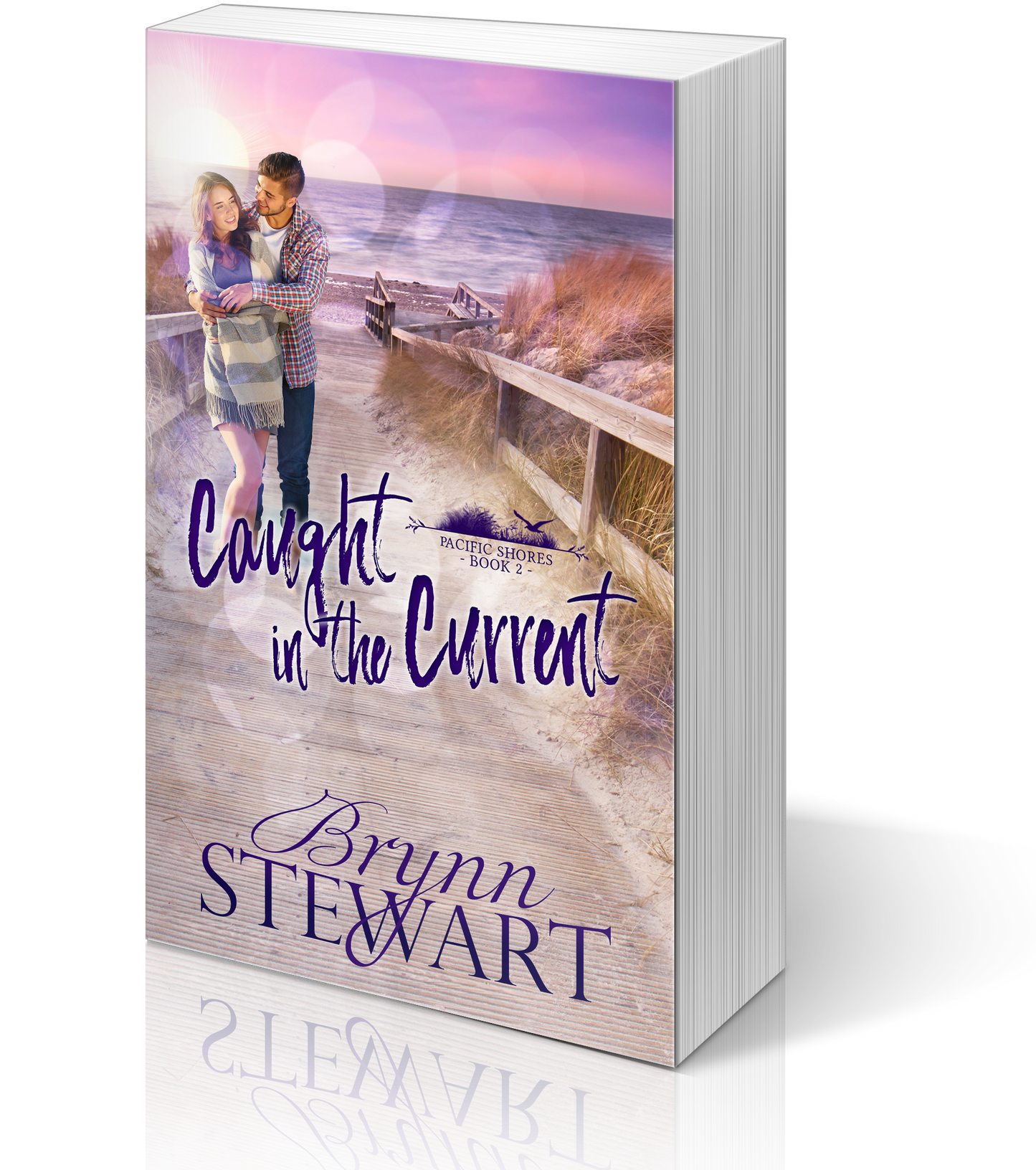 Paperback for Caught in the Current, a Contemporary Christian Romance