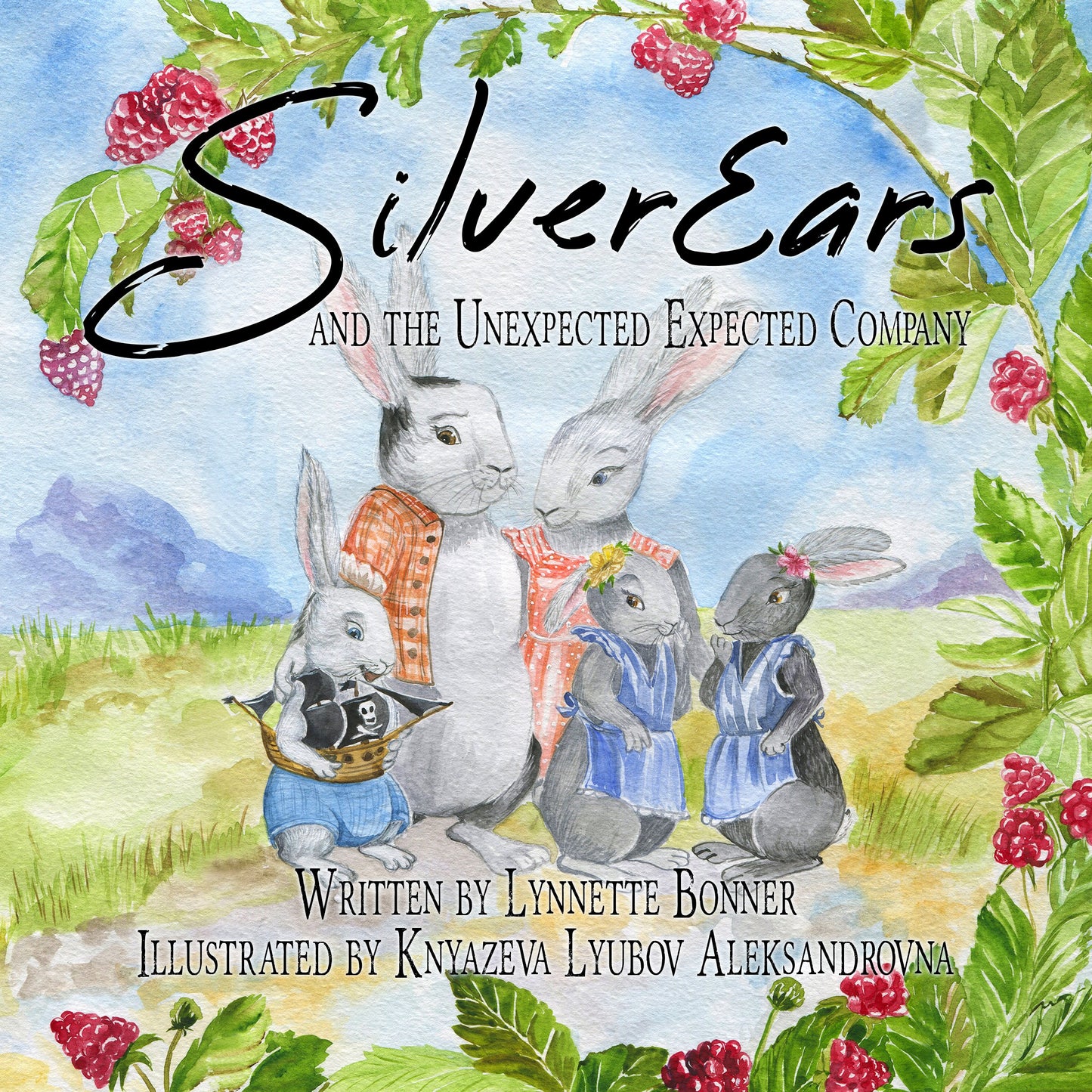 Cover of SilverEars and the Unexpected Expected Company - A hilarious children's picture book