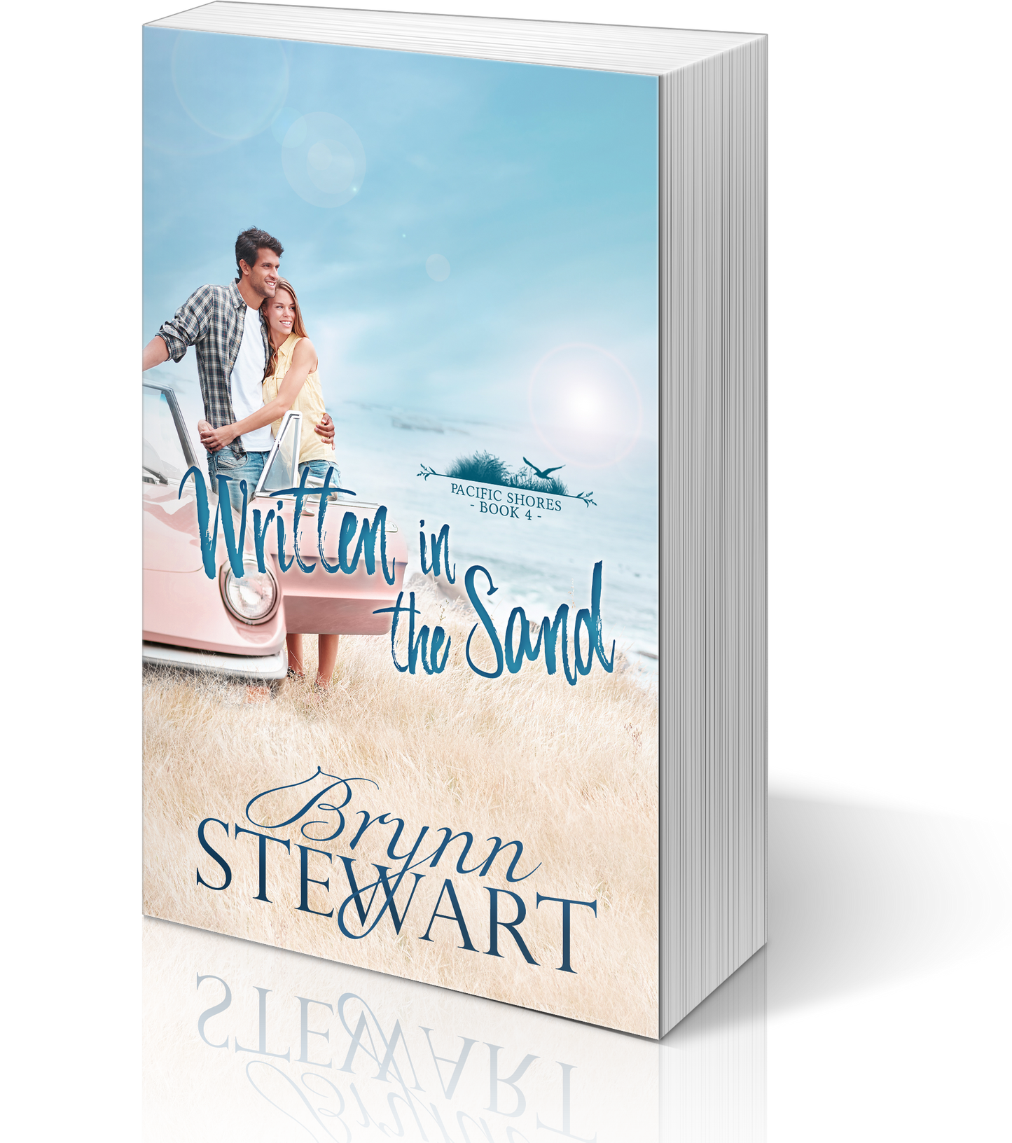 Paperback for Written in the Sand, a Contemporary Christian Romance