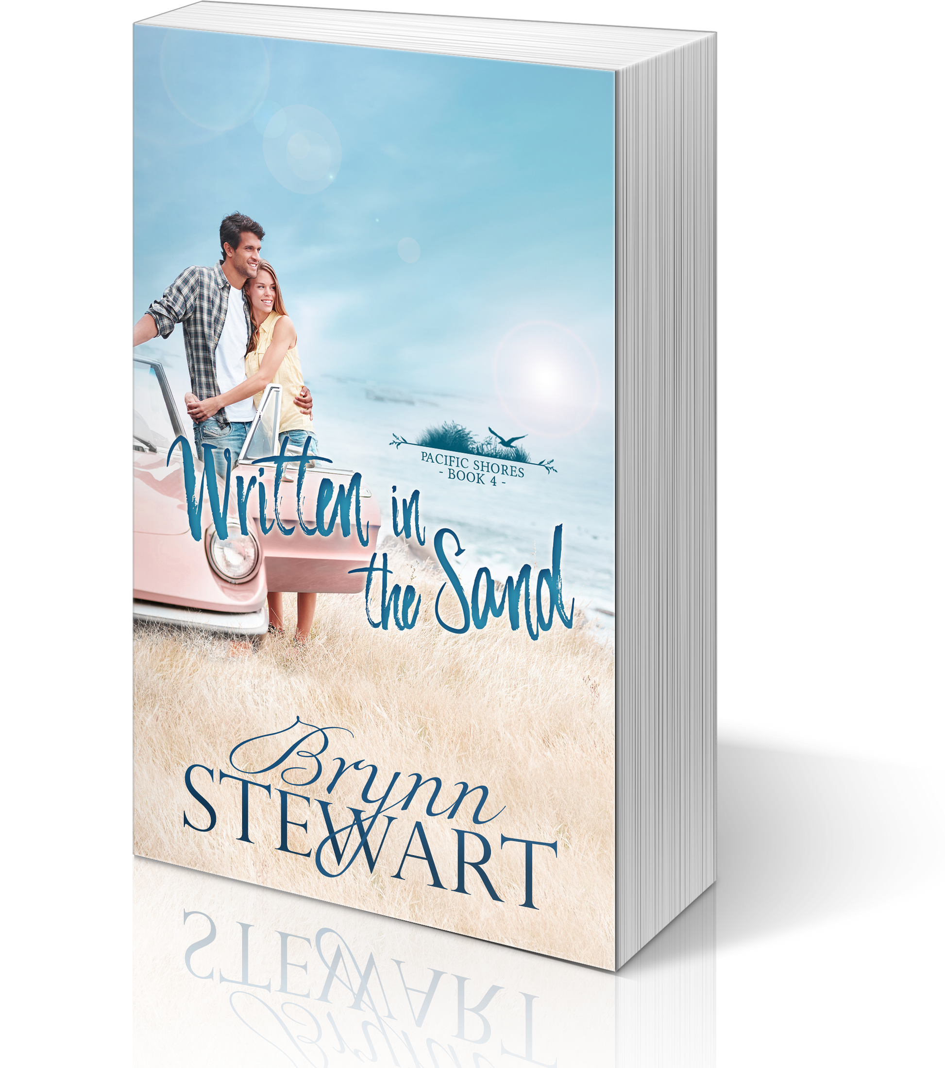 Paperback for Written in the Sand, a Contemporary Christian Romance