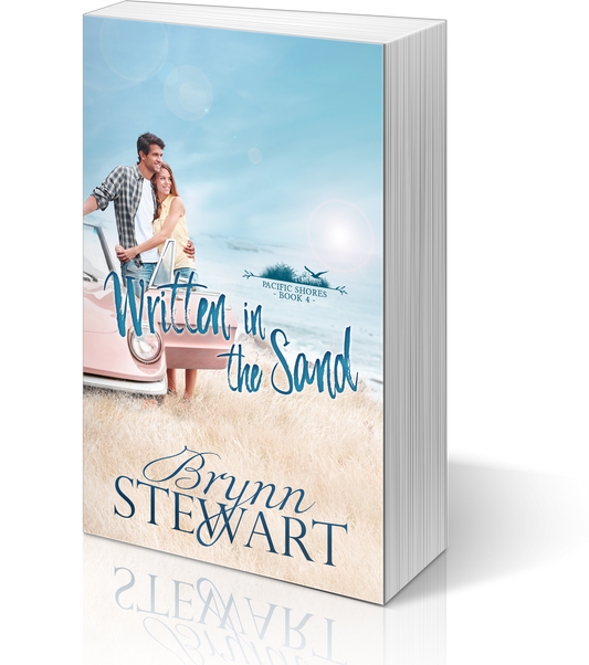 Paperback for Written in the Sand, a Contemporary Christian Romance